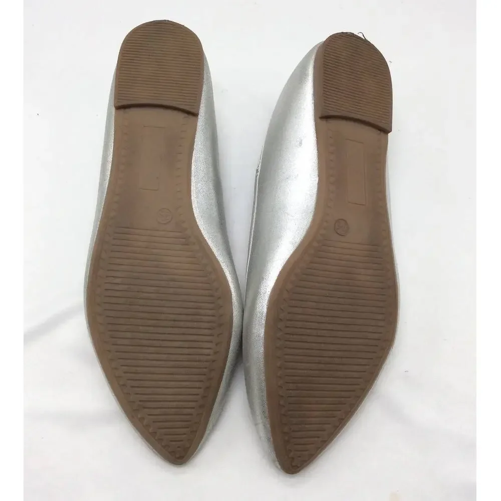 Authentic American Heritage Silver Flats Womens 9.5 Med